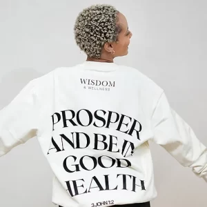 PROSPER” 24 SWEATER - UNISEX - NORMAL FIT - CREAM COLOUR Pre-Order